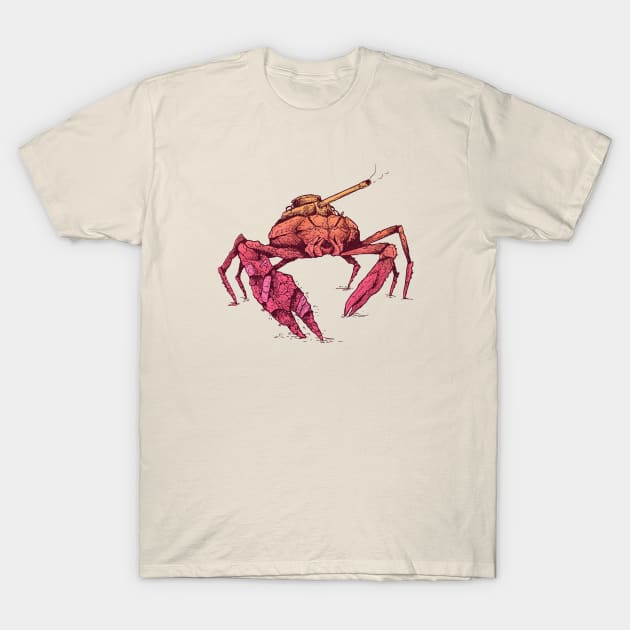 War Crab T-Shirt by Jose Pablo